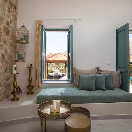 Lady Stamatias House Villa Chalki Town Exterior photo
